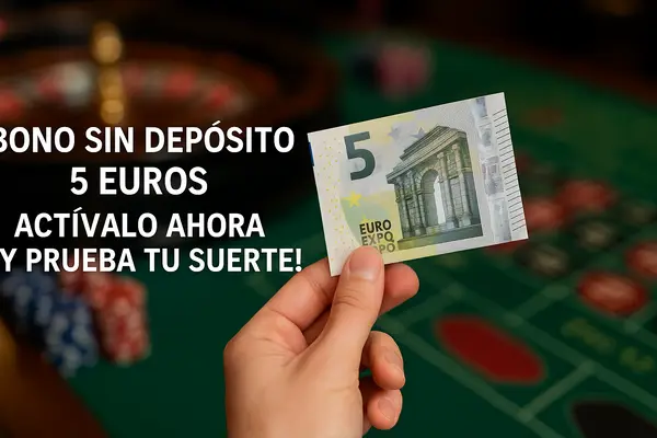 bono sin depósito 5 euros