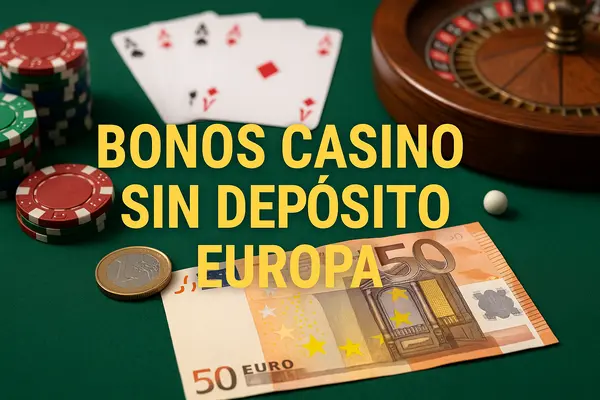 bonos casino sin depósito europa