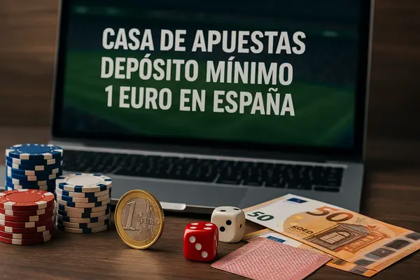 casa de apuestas depósito mínimo 1 euro