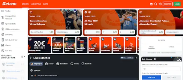 20 giros gratis en betano