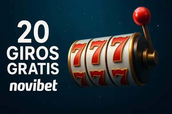 20 giros gratis en novibet