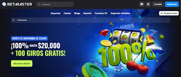 giros gratis en betmaster